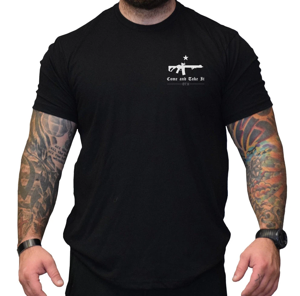 OTX Come and Take It Tee Tactics Graphic Cotton Tees Printing High-end Luxury Unisex Style Both of Men and Women