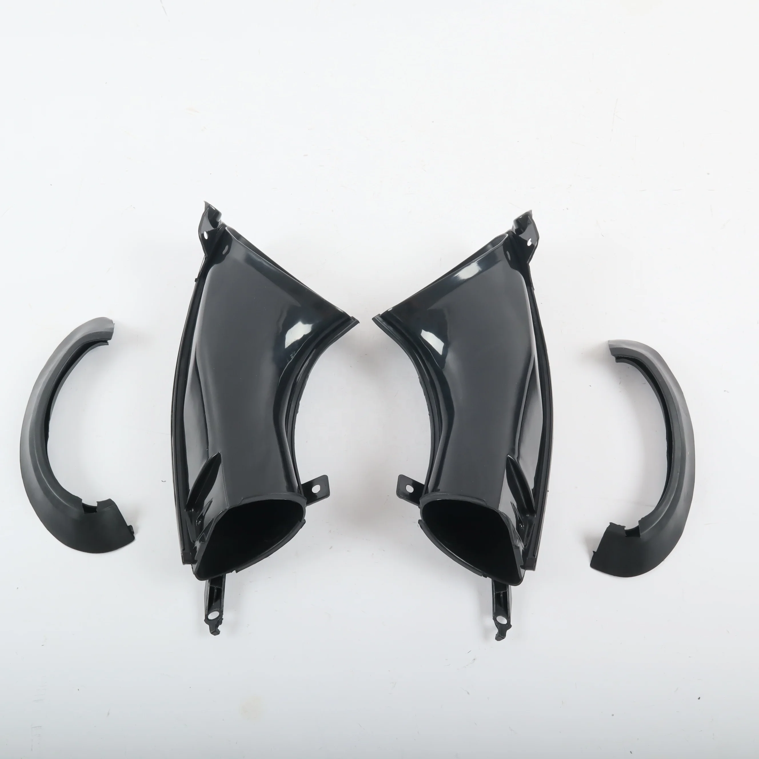 

CFP-1039-8 New ABS Plastic Aftermarket for Yamaha R1 2007 2008 Black Ram Air Intake Duct Tube