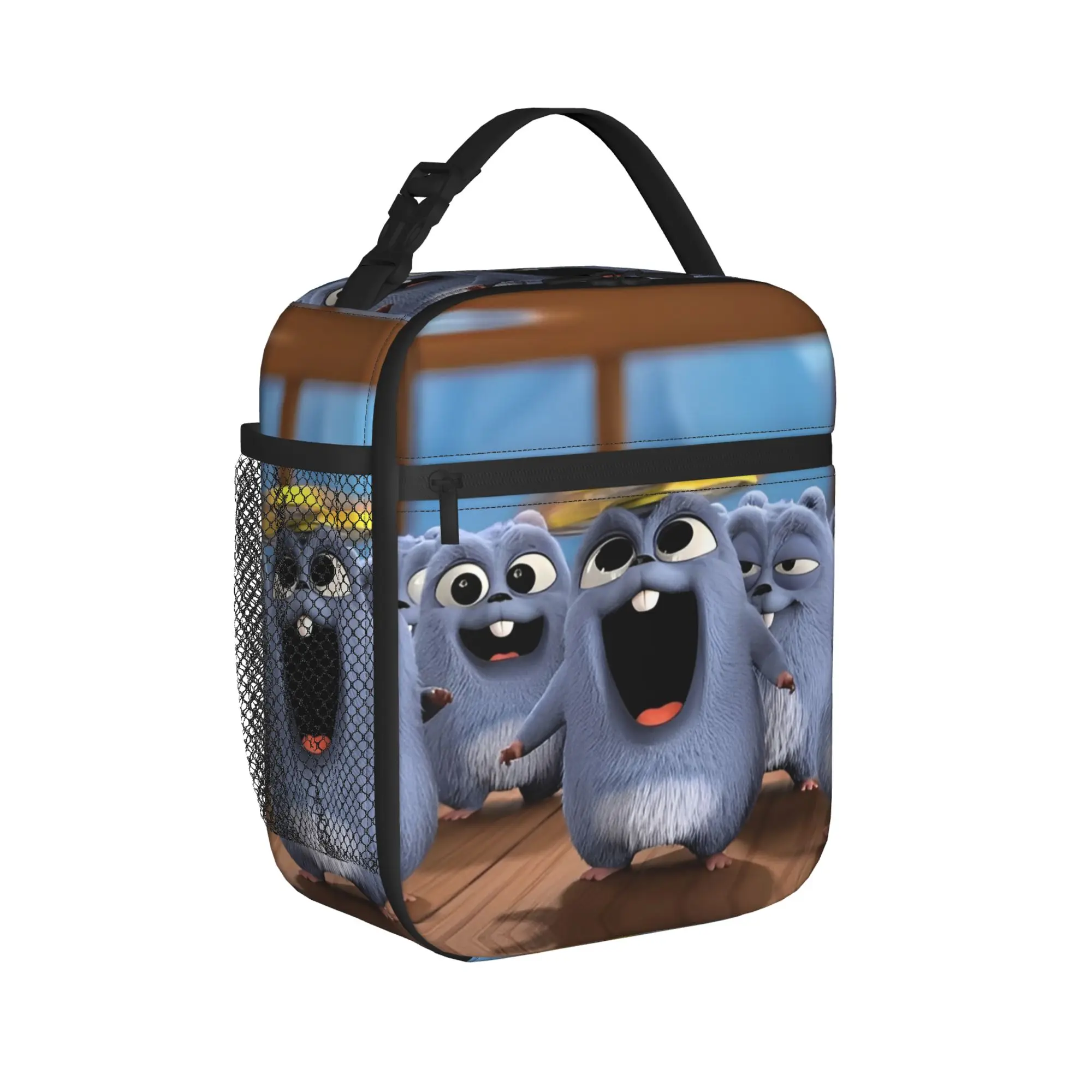 

Термосумки для обедов Grizzly and Lemmings: Большие многоразовые термосумки-тоуты для еды, для колледжа, путешествий, для девочек и мальчиков