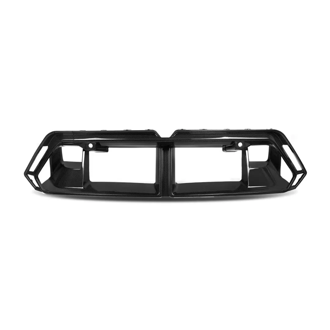 شبكة الكربون قطع غيار السيارات شبكة المصد الأمامي من ألياف الكربون الجافة للشبكة السفلية G90 M5