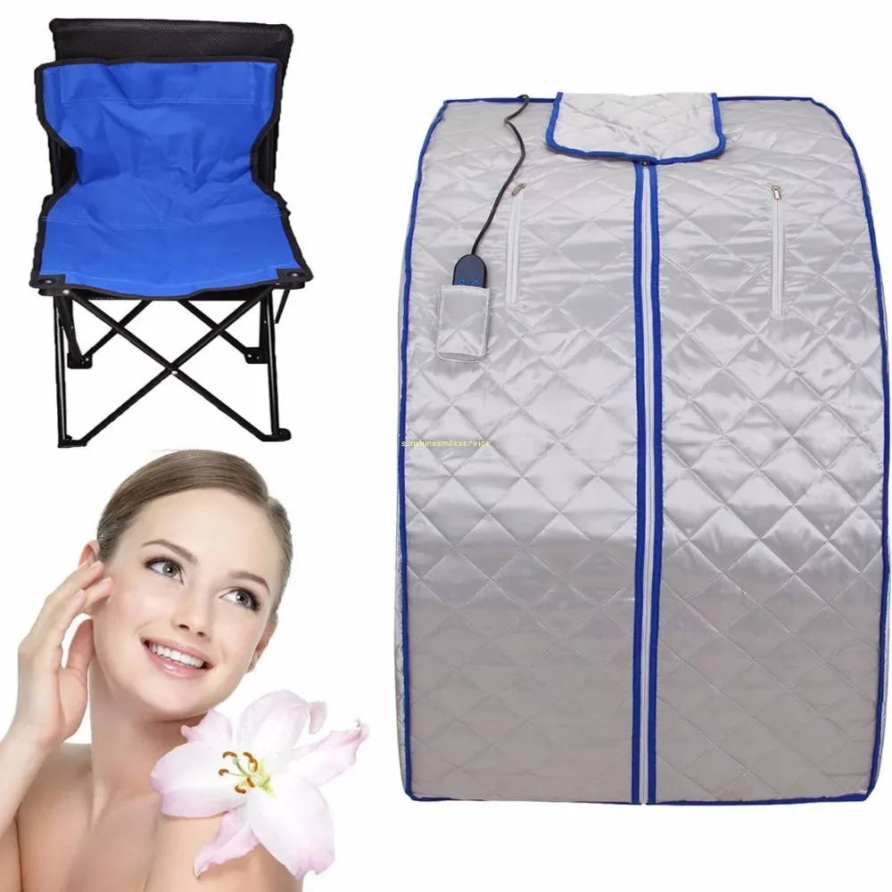 Portable FIR/FAR Infrared Sauna Tent Home Sauna Spa Steam Box Detox Lose Weight Slimming body