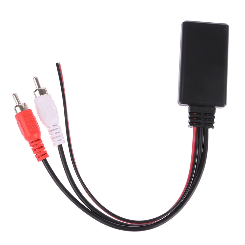 Car Wireless Bluetooth Receiver Module AUX Adapter Music Audio Stereo Receiver For 2RCA Interface Vehicles 12V-F(x)