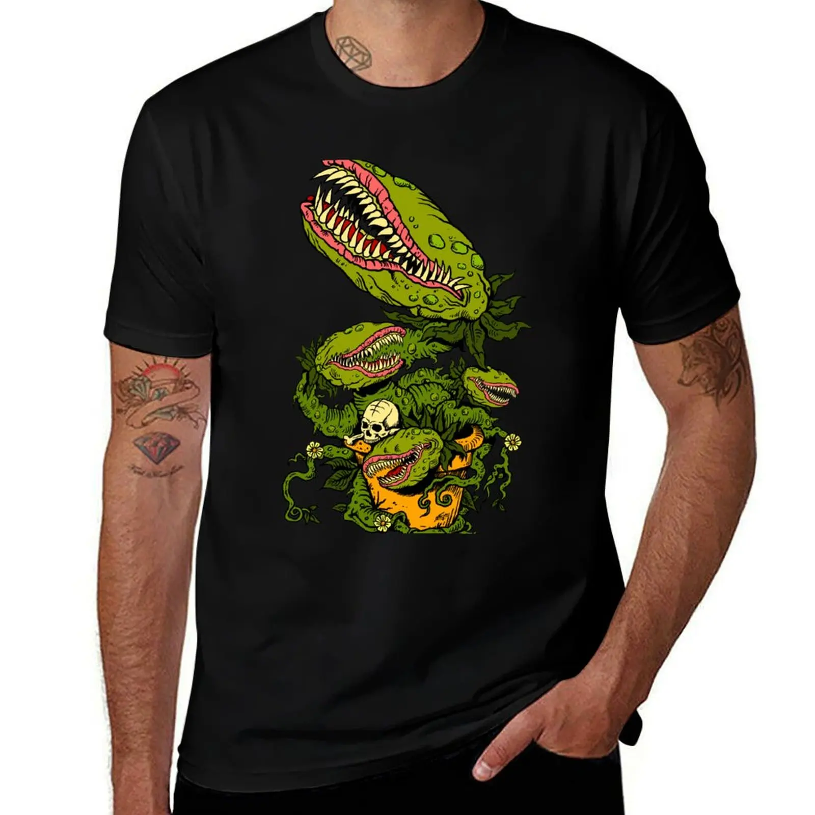 

Venus Fly Trap T-Shirt t shirts cotton 100% t shirt man casual T-Shirt