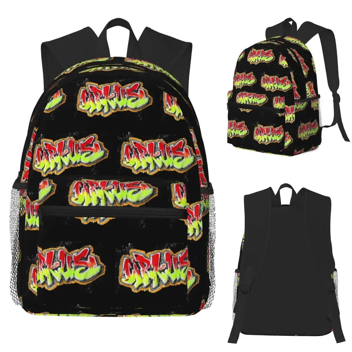 

Студенческий рюкзак Cirkus Graffiti, школьная сумка, походный дорожный рюкзак для мужчин и женщин, сумка для книг, сумки на плечо