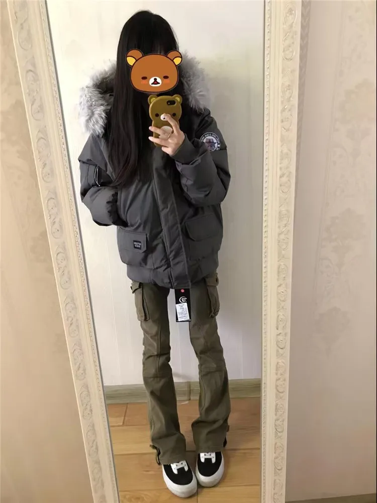 

Low Waist Flared Jeans Women's Slim Fit Extended Length Spring Fashion High Street Style plus Size Distressed Denim Pants