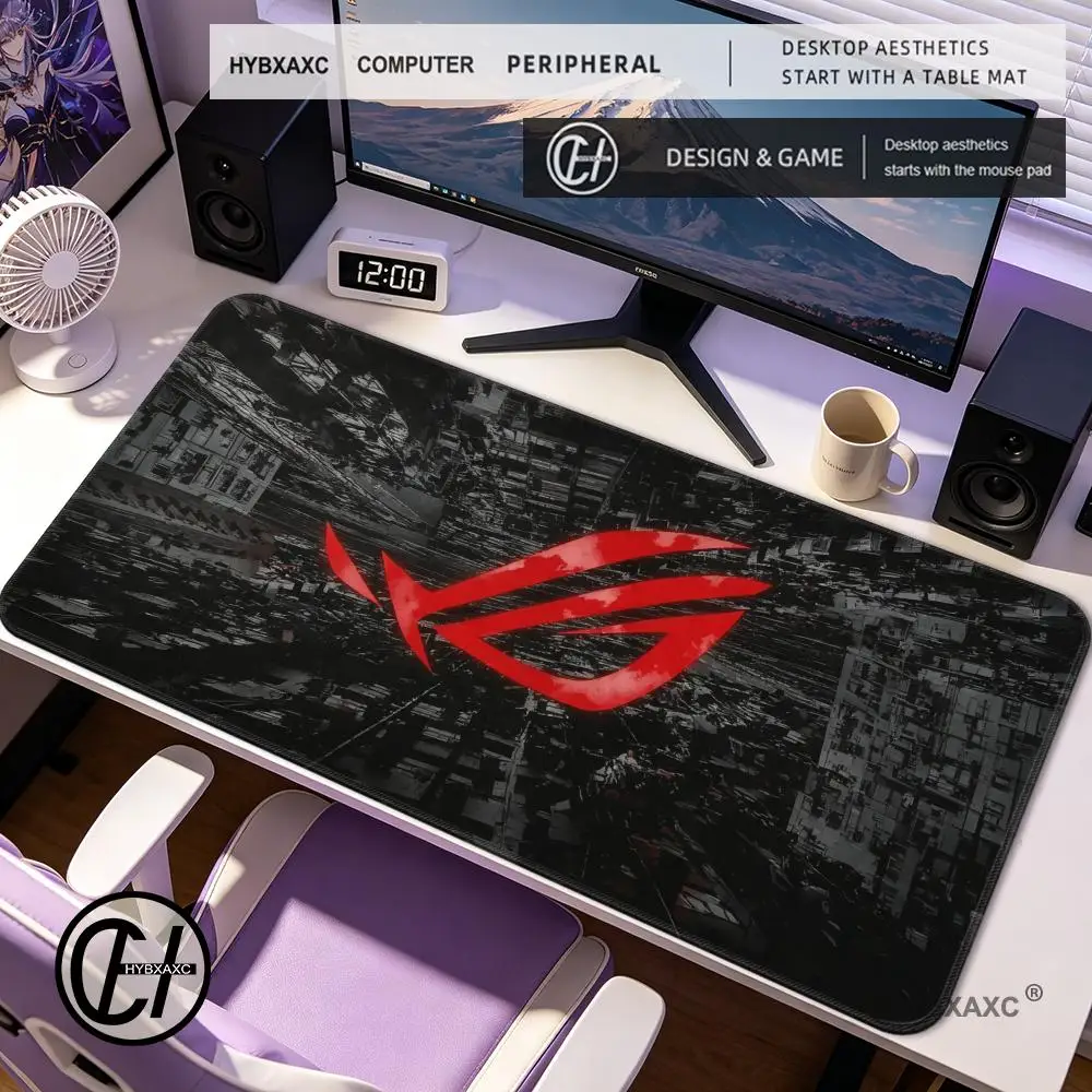 

HYBXAXC Republic of Gamers Gaming Mouse Pad, Large Anti-Slip Desk Mat for Laptop Keyboard PC Gamer Office Home