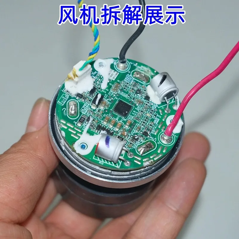 KW45B DC16V-26V 150W 45mm عالية السرعة 3 مراحل منفاخ فراغ توربو بدون فرش