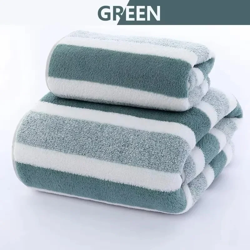 Bath Towel Washcloth Cotton Towel Solid Color Soft Absorbent Towels Multipurpose Use For Hotel Bathroom