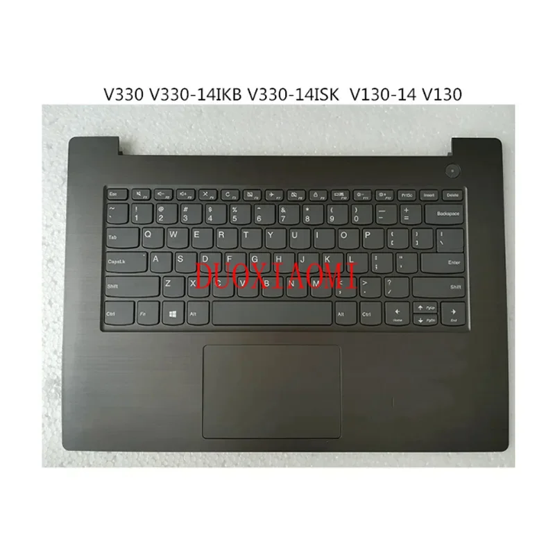 

Laptop topcase palmrest upper cover keyboard housing case for Lenovo V330-14 V330-14IKB V130-14 V130 K43C-80 E43-80