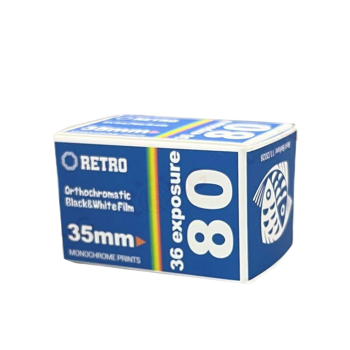 Film czarno-biały RETRO Retro 35mm 1-10 rolek ORTHOCHROMATIC Tone RETRO 80 135MM 36 zdjęć na rolkę Iso 80 (Trwałość: 2028) — zdjęcie produktu 4