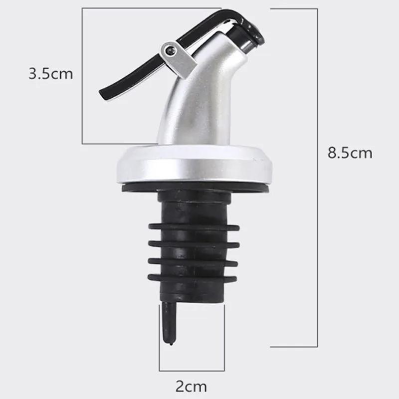 Leak Proof Soy Sauce Spout Red Wine Bottle Head Oil Dispenser Anti-Drip Oil Bottle Stopper Vinegar Bottle Stopper