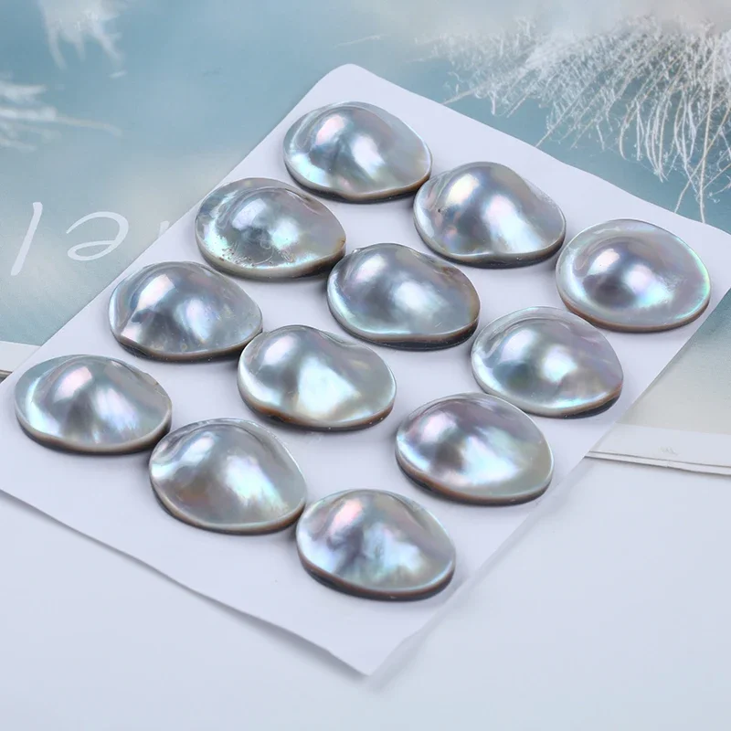 4A Quality 19*23mm Mabe Seawater Pearl Loose Beads For Women Jewelry Making