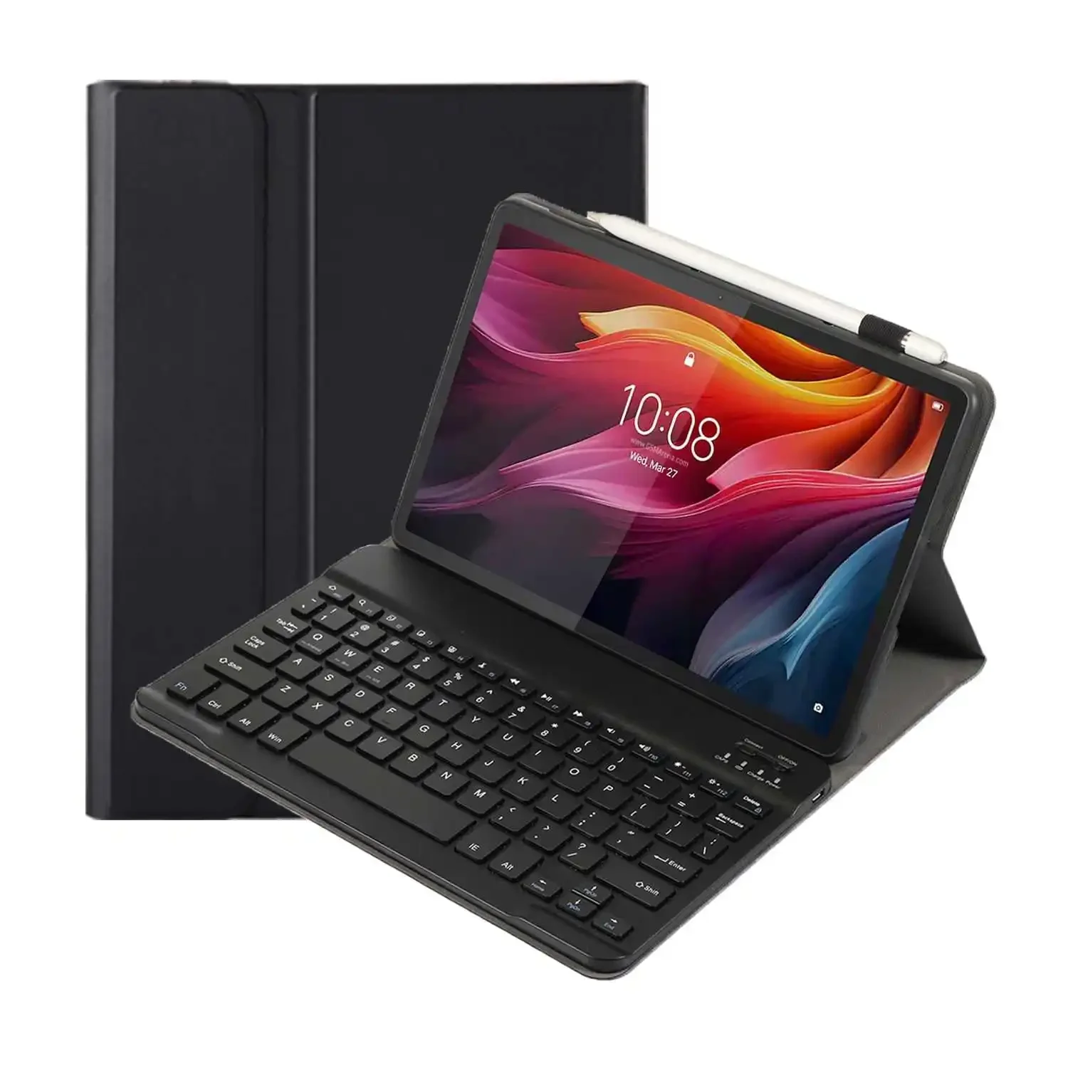 キーボードタブレットカバー-lenovo-tab-plus-115-tb-351fu-k11-plus-tb-353fu-m10-tb-360zu-360fu-328fu-タッチバックライトキーボードケース