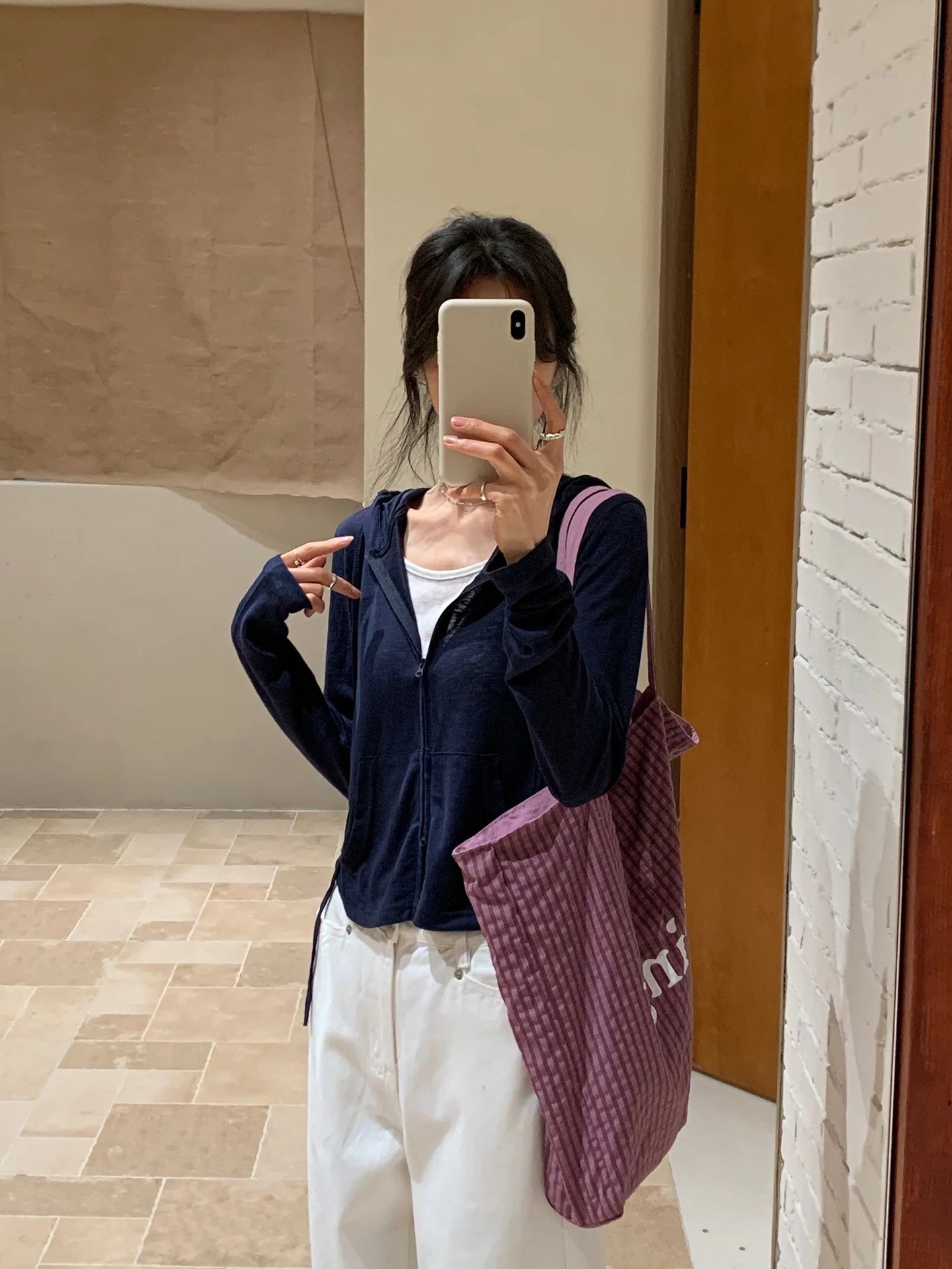 

BRIVIN Korean Style Slim Fit Knitted Sweater with Hood Fake Two-Piece Design Spring New Women's Fashion Casual Top