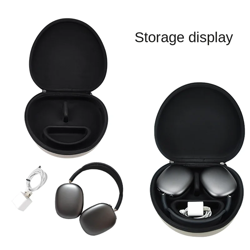 Estuche de transporte para auriculares B47C, bolsa para Max con carcasa dura de EVA con sueño automático, funda inteligente resistente al agua y a prueba de golpes