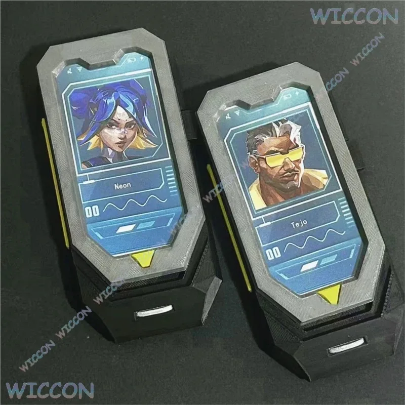 CyValorant وكيل جيت رايز نيون رينا سيج ID شارة تأثيري ملحق مخصص اسم لعبة البضائع الرسمية ألعاب مكافحة الشغب المقتني