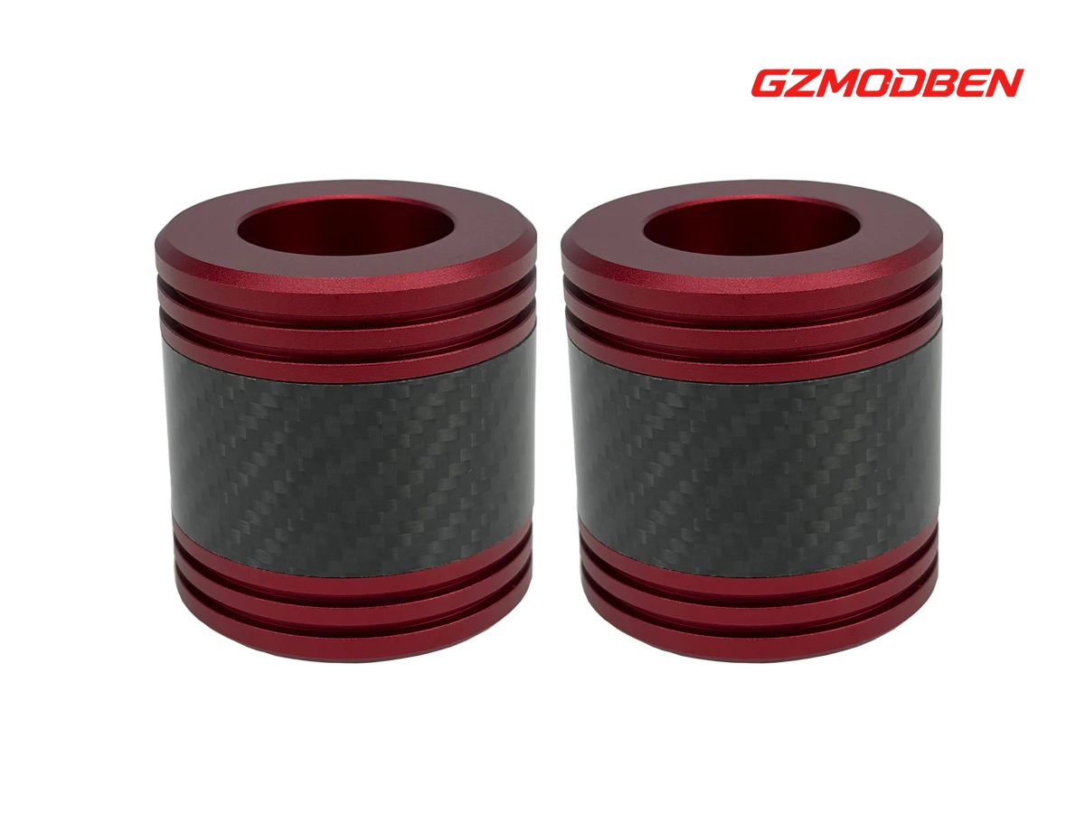 Crash Bar Sliders 1.25" of CNC Aluminum, Fit Harley Touring Softail Front Engine Guard Rear Saddlebag Guards