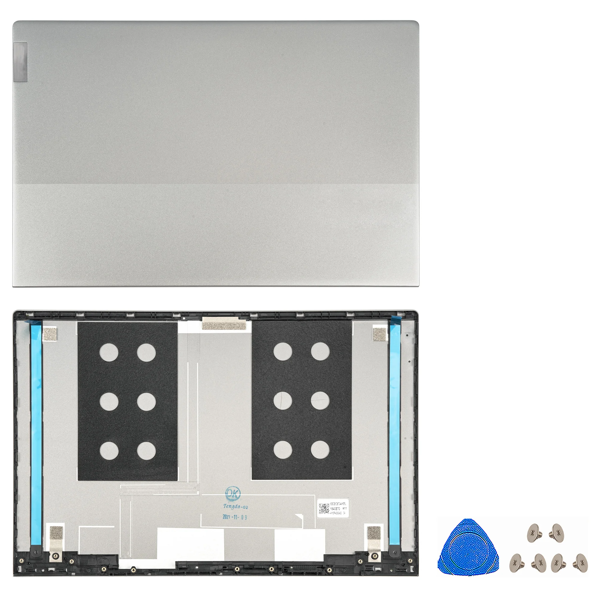 Imagem -02 - Portátil para Lenovo Thinkbook 14 g2 Are Itl 14 g3 Acl Tampa Traseira Moldura Frontal Tampa Inferior Dobradiças Substituição Peças do