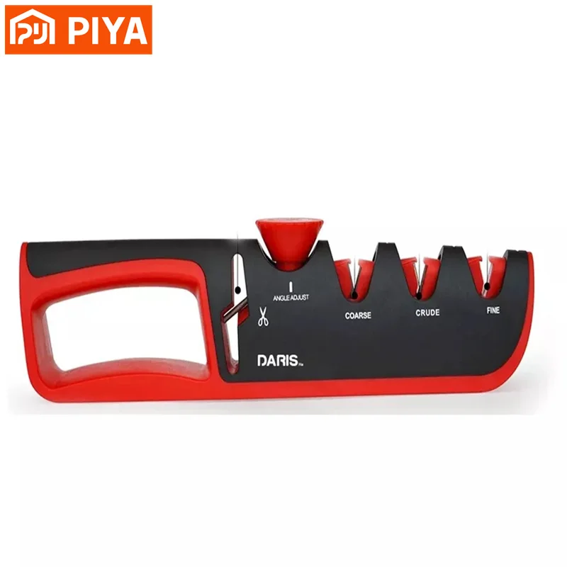 

Knife Sharpener 5 in 1 Adjustable Angle Kitchen Grinding Machine Professional Knife Scissors Sharpening Tools with cut resistant