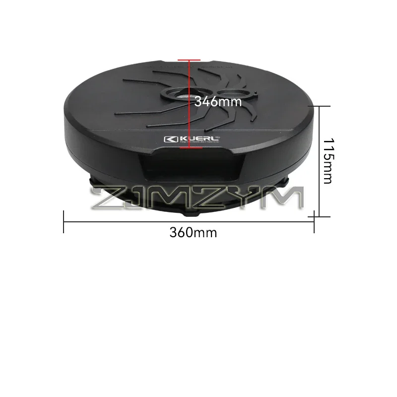 12inch Car Spare Tire Subwoofer 800W Active Super Bass Car Speaker High Power Car Audio Mounted Under The Trunk Car Modification