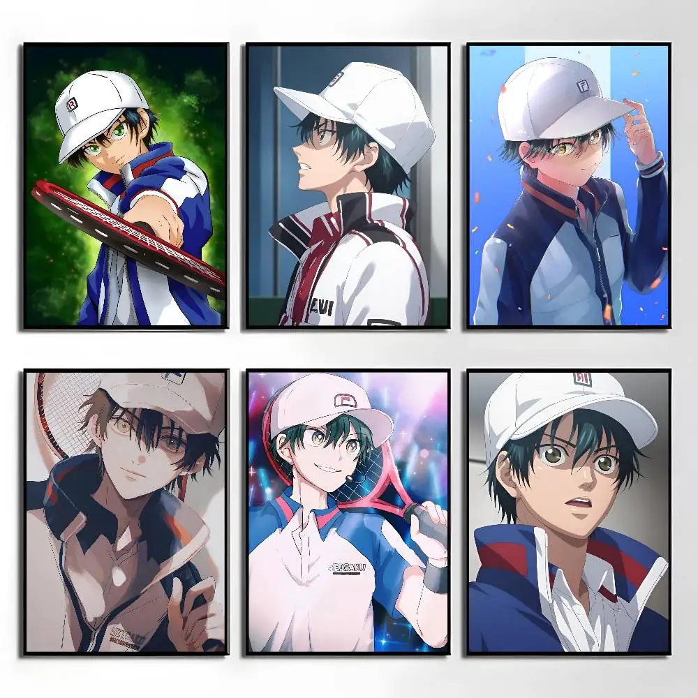 1pc Anime The Prince Of Tennis Poster Sticker Print Waterproof Wall Art For Living Room Bedroom Home Decor