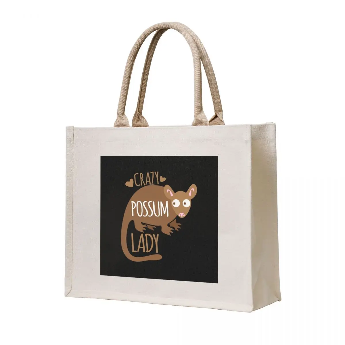 

Crazy Possum Lady Tote Bag Women's tote bag women bag tote bags cloth bags