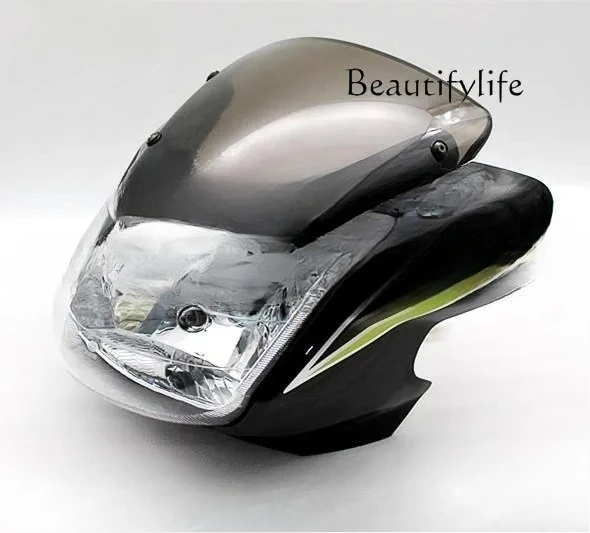 

Applicable to motorcycle GSX125 QS125-3A/3C shroud, hood glass, headlight assembly