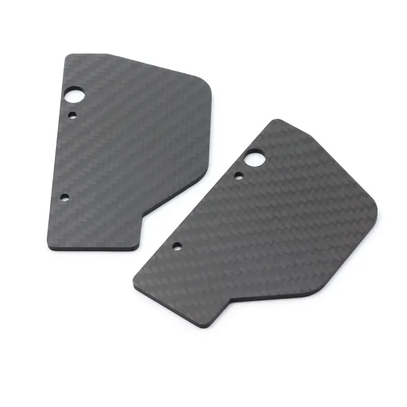 Osłona przeciwpyłowa wahacza zawieszenia z włókna węglowego do ARRMA Mojave 6S RC Car Upgrade Parts