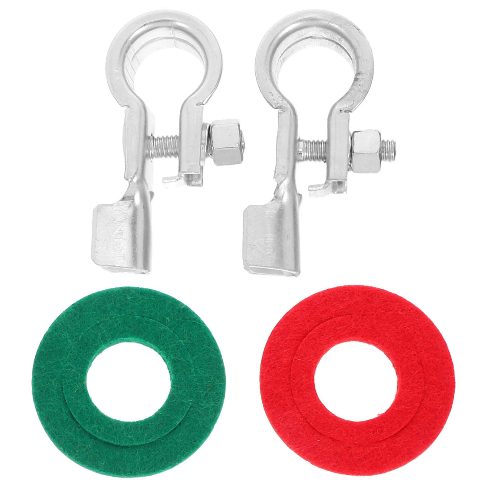 

1 Pair Copper Terminal Clamps Auto Car Connector Crimp Terminals Top Post Cable Clamp Automotive Accessories