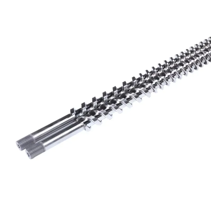 BIMETALLIC PARALLEL TWIN SCREW BARREL CYLINDER BAUSANO CINCINNATI BATTENFELD AMUT MD125-30 ZHOUSHAN MANUFACTURER COLMONOY Stelli