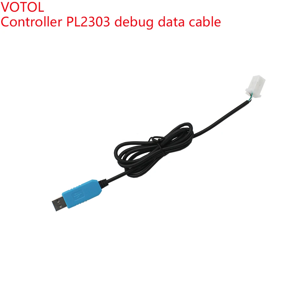 Controlador VOTOL PL2303 EM30 EM50 EM80 EM100 EM150 Cable USB Cable de datos para ajustar parámetros del controlador