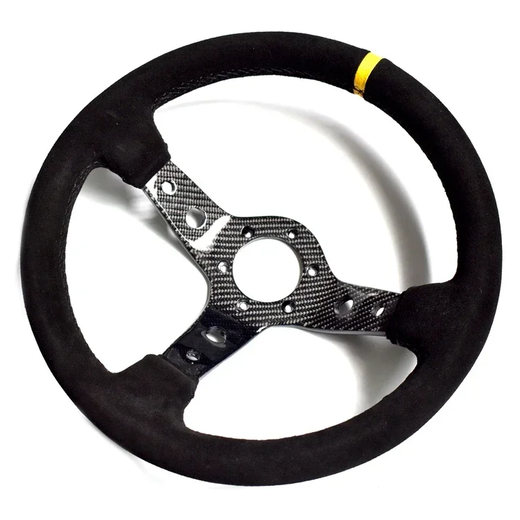 

Universal Racing Parts Suede 14 Inch Deep Dish Steering Wheel