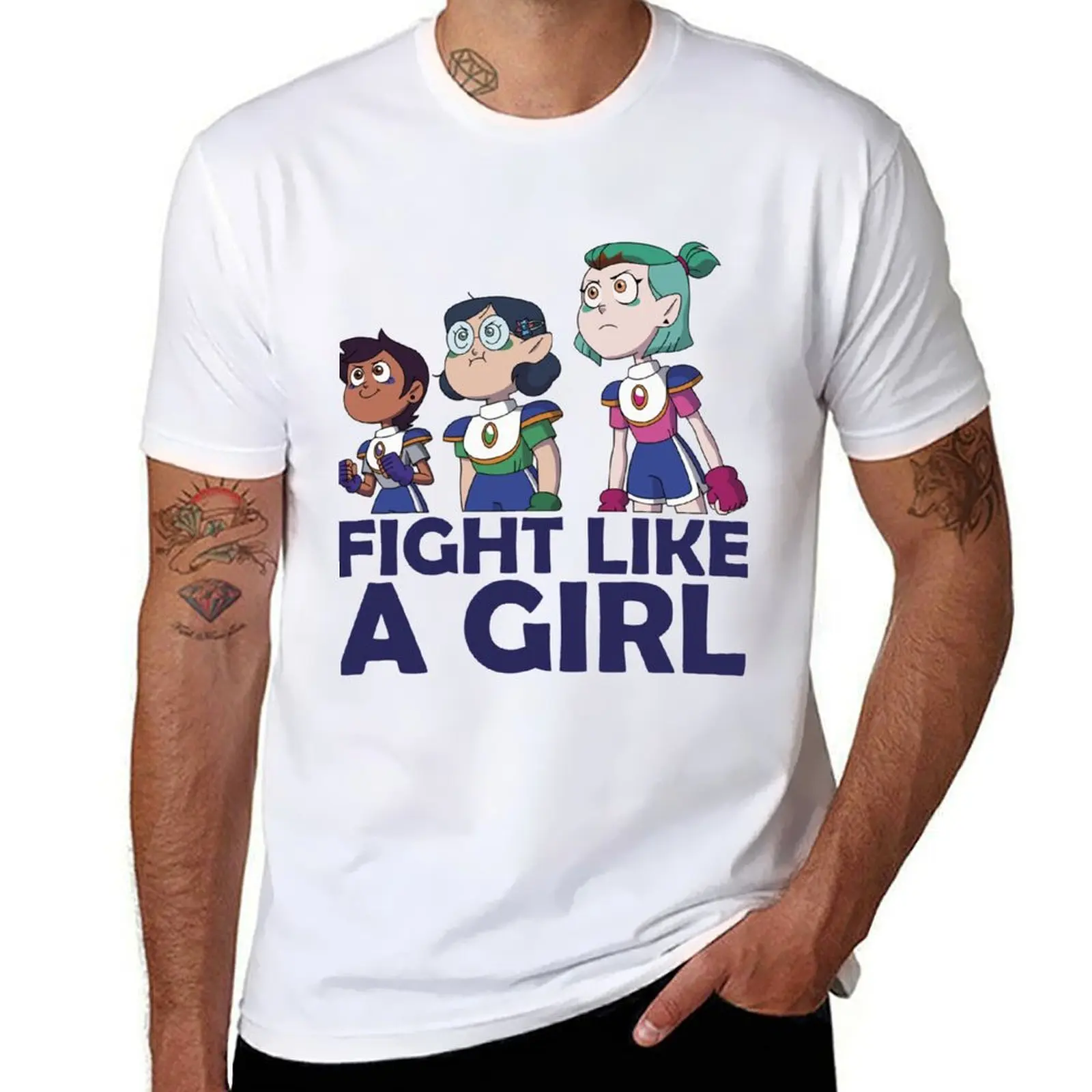 

team fight girl T-Shirt t shirt man plain man t shirt luxury T-Shirt