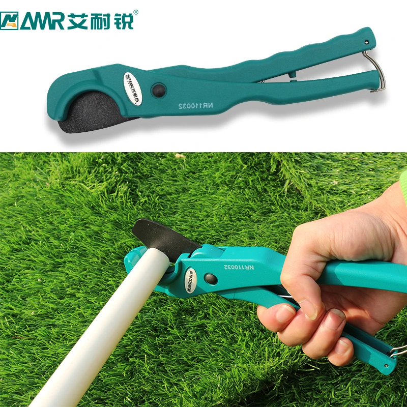 Manual Hand Tool Pipe Cutter Scissors Easily Cut PP, PVC, ABS, PE, Vinyl & Rubber Tubing & Pipes