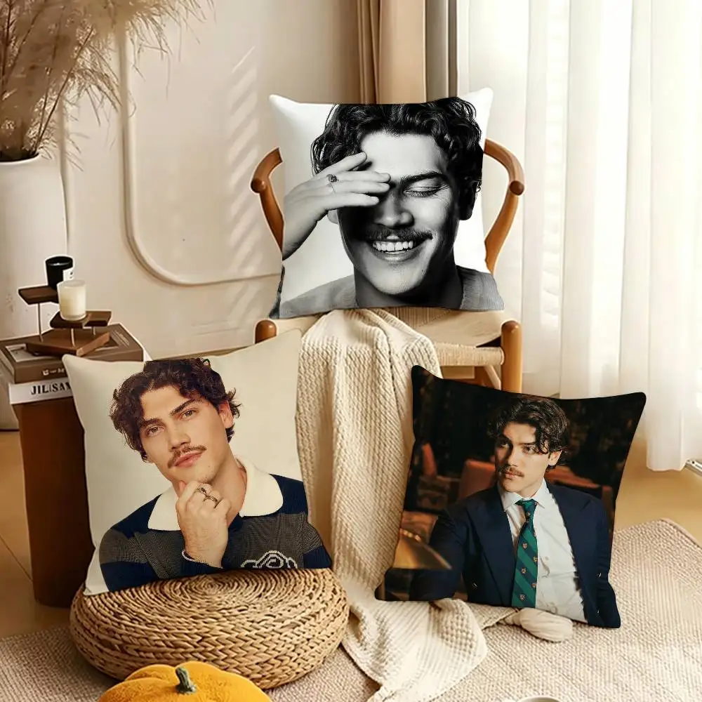 J-Jack Innanen Actor  Pillow Case Living Room Sofa Cushion Cover Suitable For Home Bedroom Room Decoration