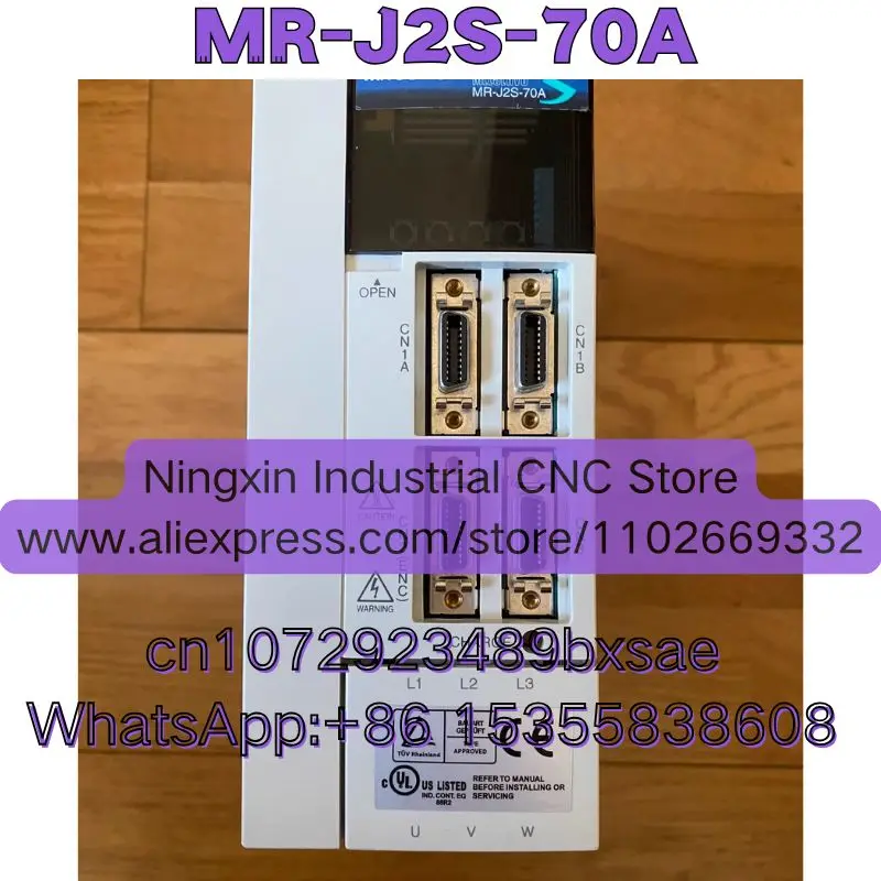 Latest Quotation Second-hand MR-J2S-70A MR J2S 70A Servo Drive Tested OK