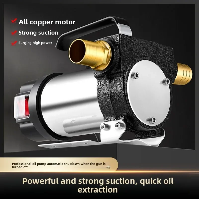 

Новый электрический масляный насос 12 В 24 В Универсальный 220 В Маленький полностью автоматический всасывающий масляный божественный прибор Полностью медный электроприбор