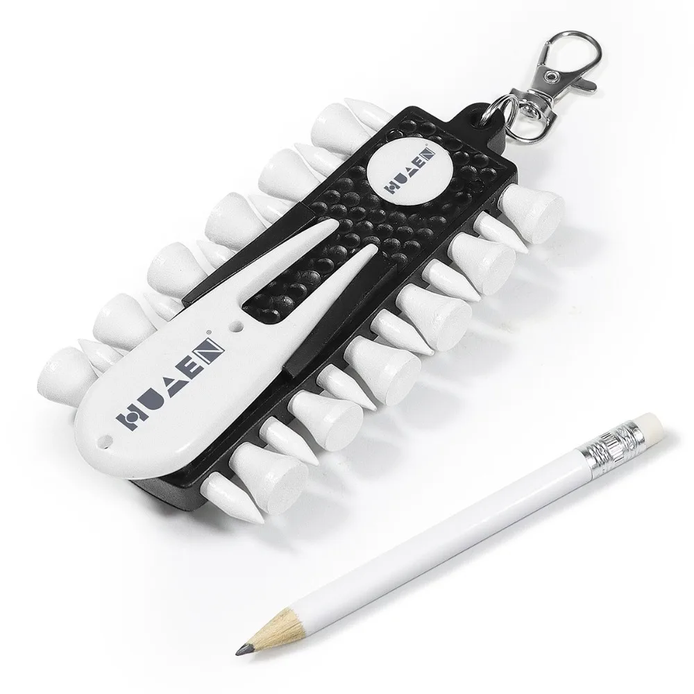 

Divot Repair Tool Golf Tees Rack Storage Device Marking Pencil Golf Tees Holder 3-in-1 Replacement Green Fork Golf Golf Supplies