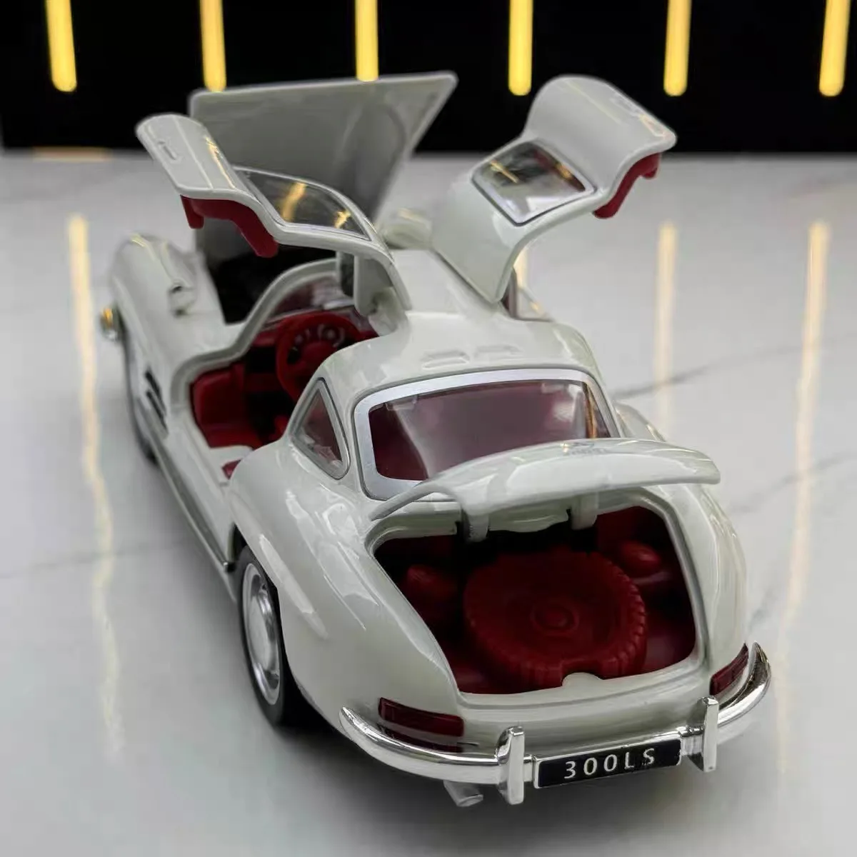 1:32 Mercedes Benz 300SL Alloy Classic Vintage car Model Car Model