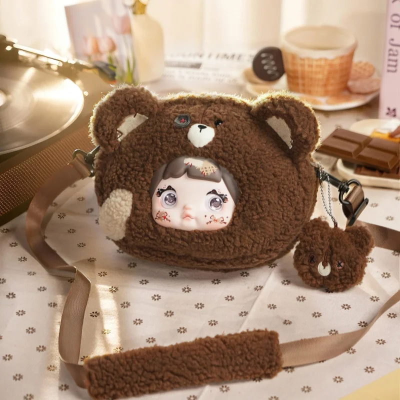 Nommi もち米ビニールぬいぐるみ収納バッグ かわいいブラインドボックスドール トレンドのサプライズギフト 女の子向け バレンタインデーのプレゼントに最適