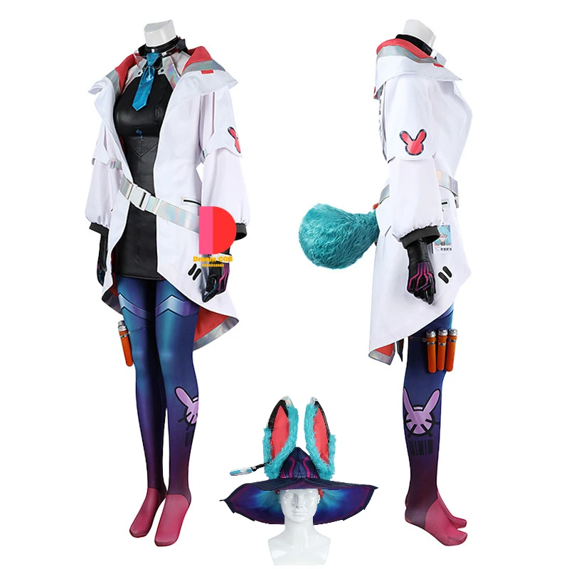 Aurora Hot Sale Cosplay Costume Game League of Legends LOL Phantom Spirit Team Skin Cosplay Halloween Carnival Comic Con Uniform