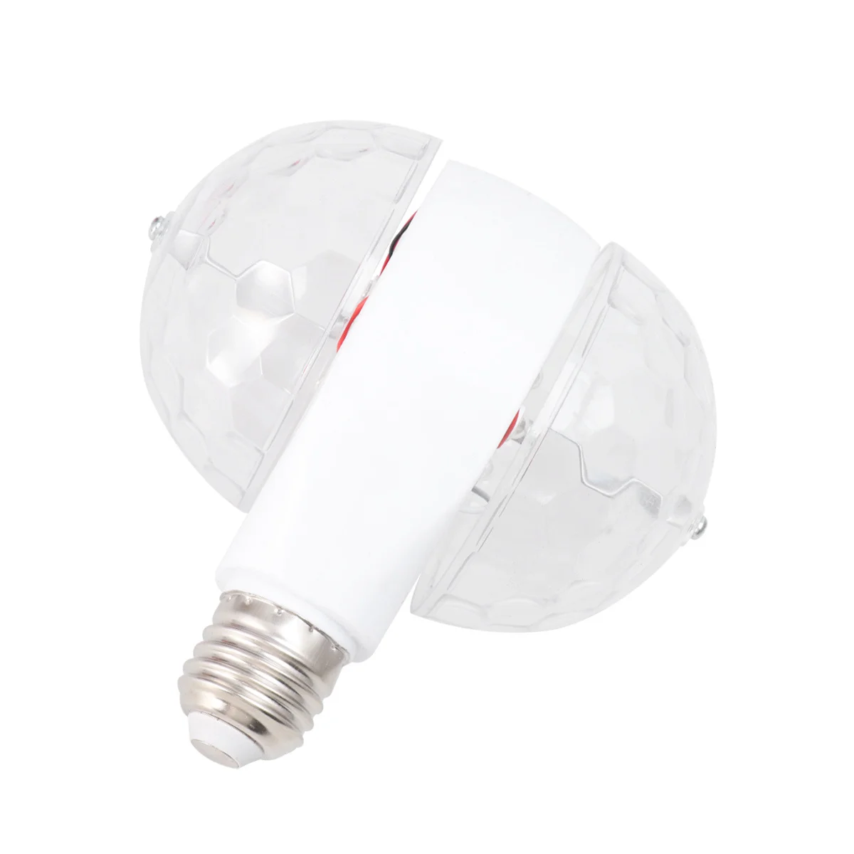 

Vaguelly 2Pcs RGB Par Light Disco Party Stage Lamp Mini Rotating Double Strobe Ambient Dance Light for DJ Events