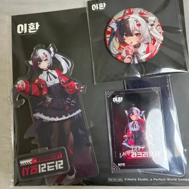 NUEVO Juego Neverness to Everness Lacrimosa Cosplay Anime Acrílico Letrero de pie, insignia, broche, adorno, accesorios, regalo de cumpleaños