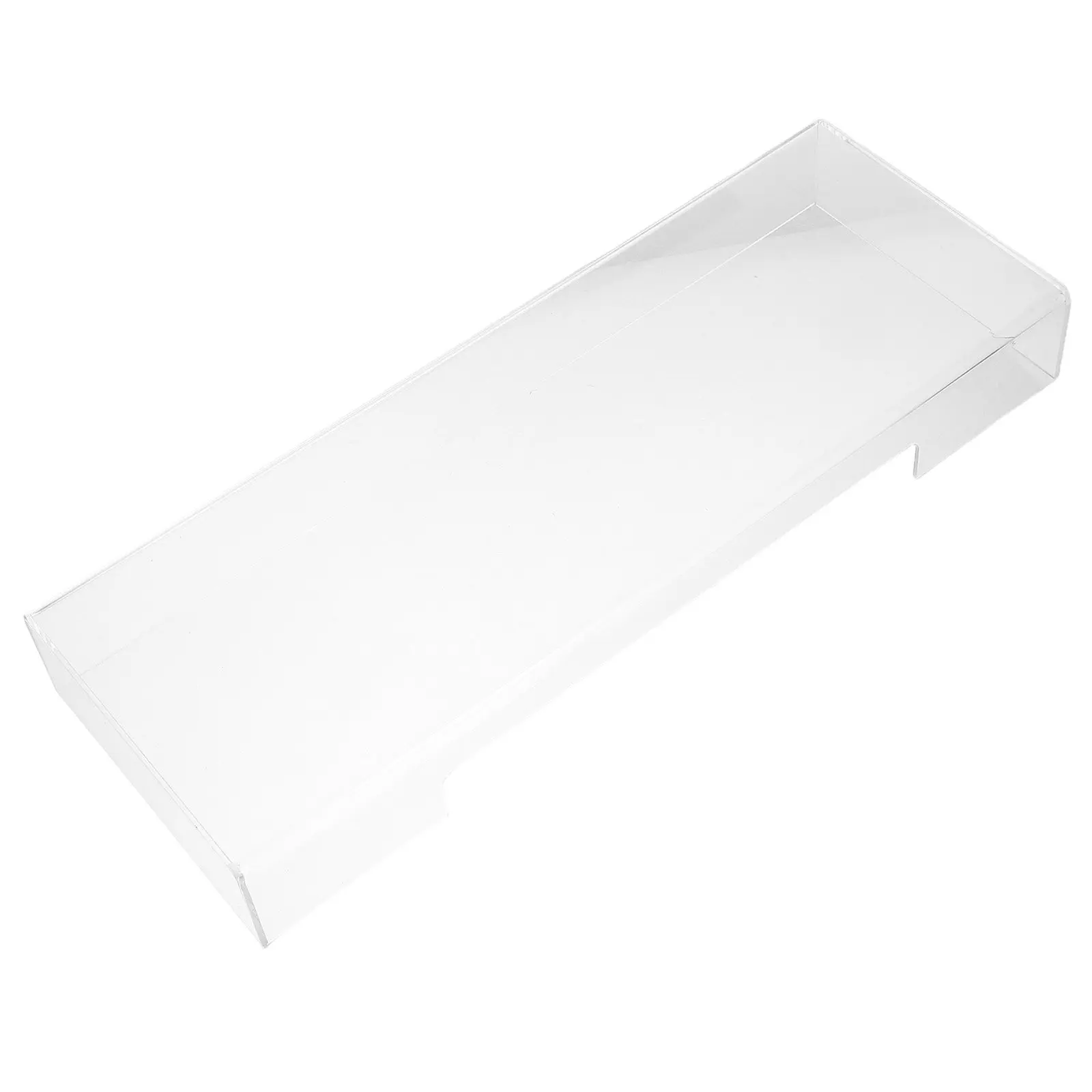 

Crystal Clear Acrylic Keyboard Protective Cover Dust-Proof Transparent Keyboard Protector for Laptop Desktop Mechanical