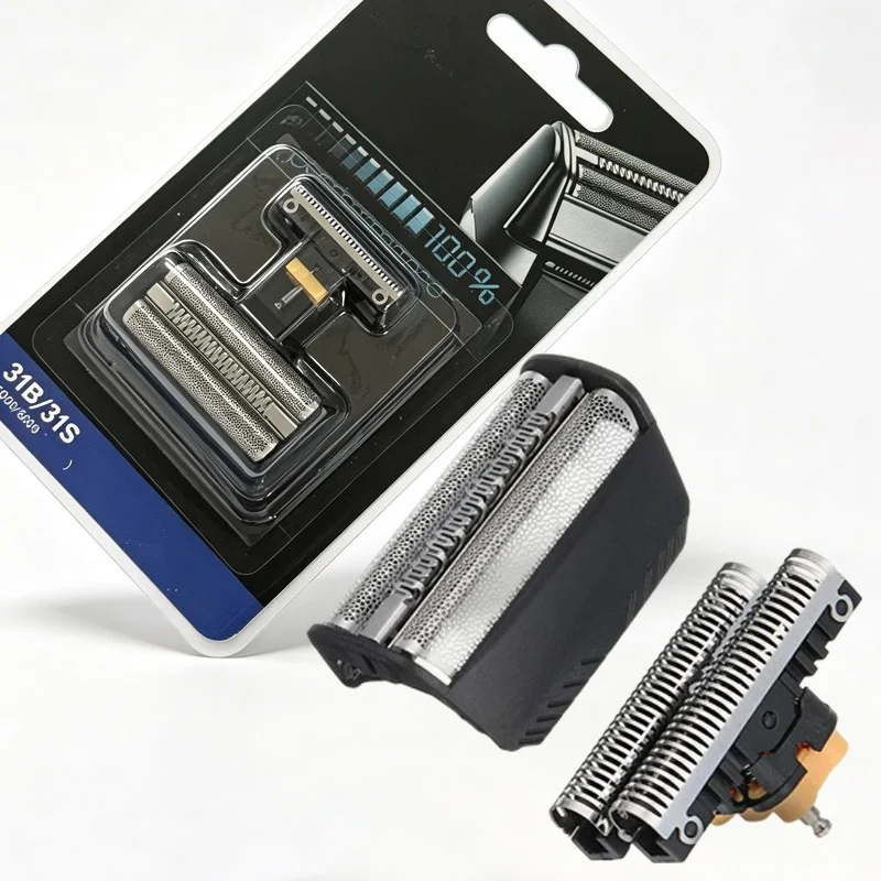 30B Shaver Replacement Foil Cutter Head Fit for Braun 310 330 7000 Series Electric Shaver Accessories