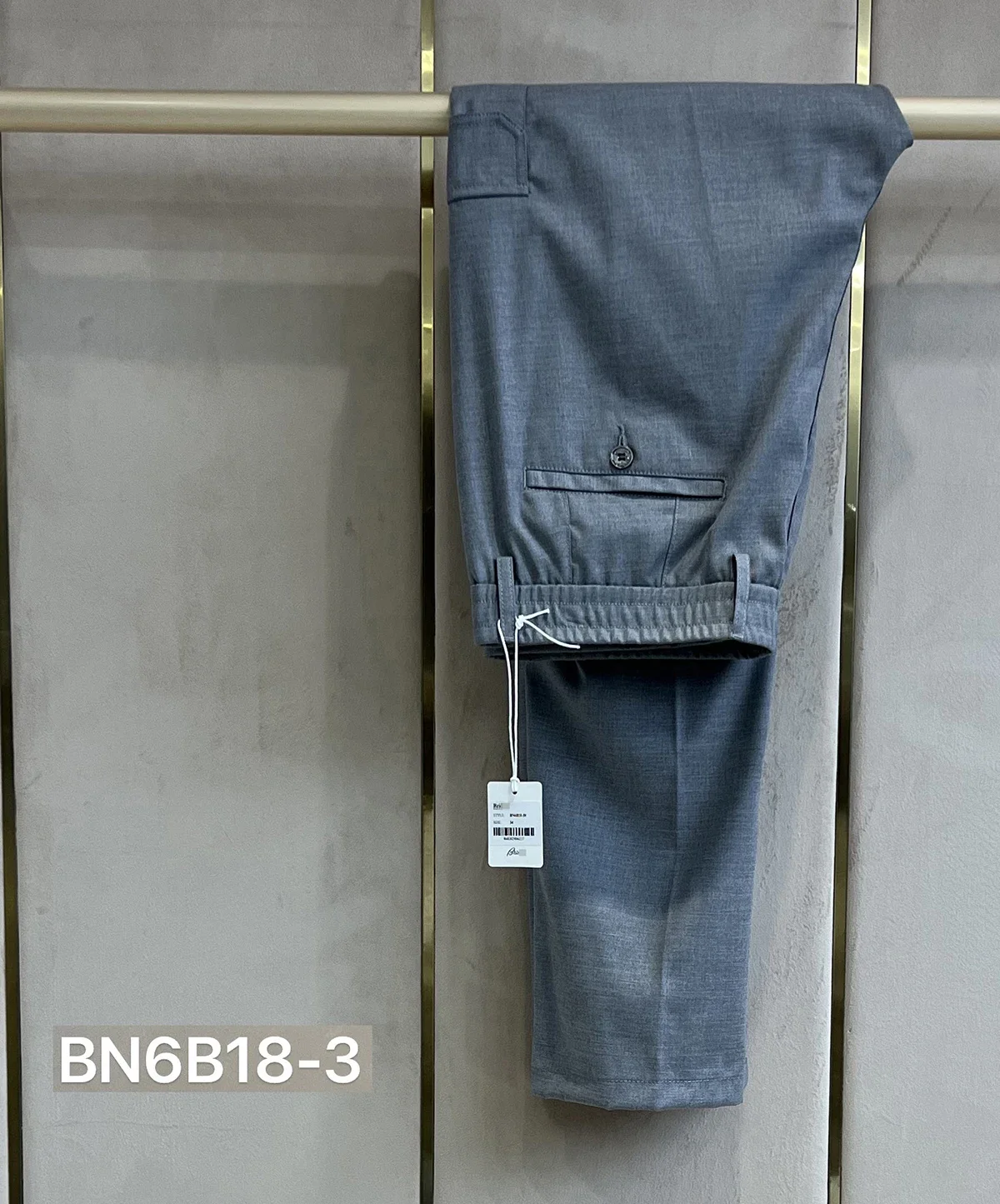 BILLIONAIRE OECHSLI Pants Cashmere 2025 Autumn Winter new Casual Cotton Straight warm high-quality Big Size 31-40 Long Pants