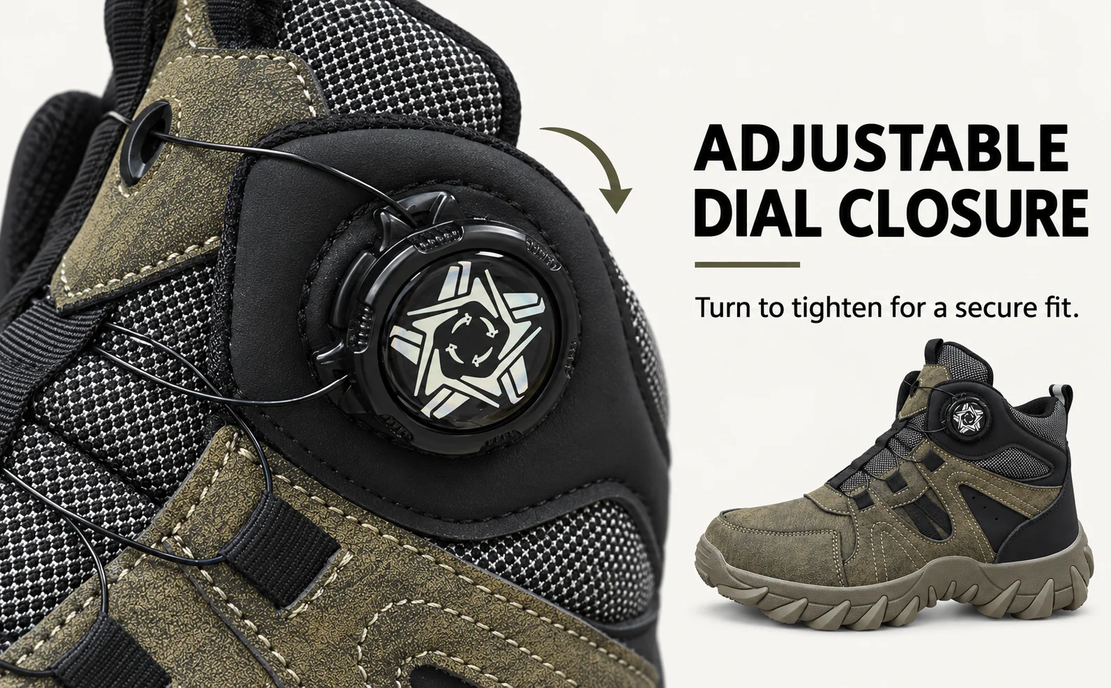 Halloween-Sicherheitsschuhe für Männer und Frauen, Sneaker, Herren-Arbeitsschuhe mit Stahlkappe, Stichfeste Arbeitsschuhe, Leichte und Weiche Outdoor-Stiefel – Detail 4