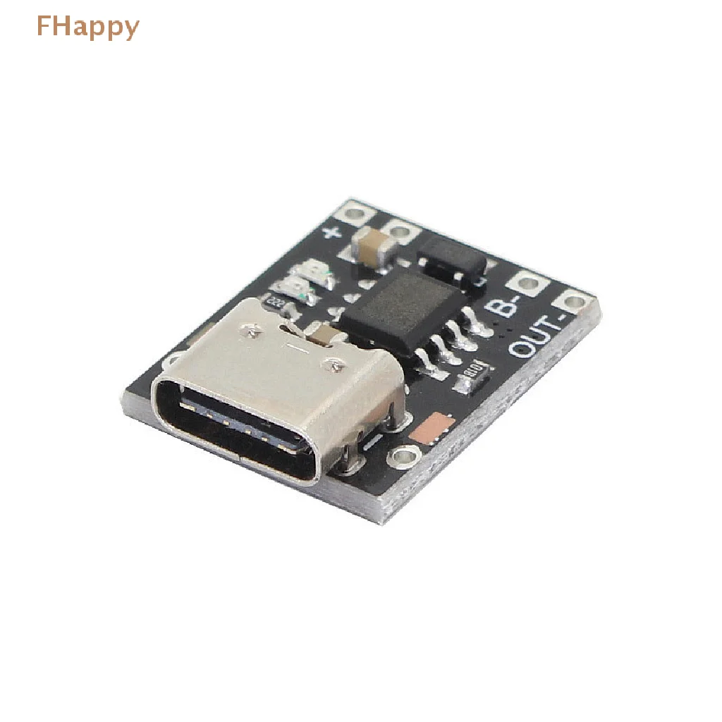 Ultra-Small Lithium Battery Charging Board 1A 3.7V4.2V Charger Module Type-C With Protection Board