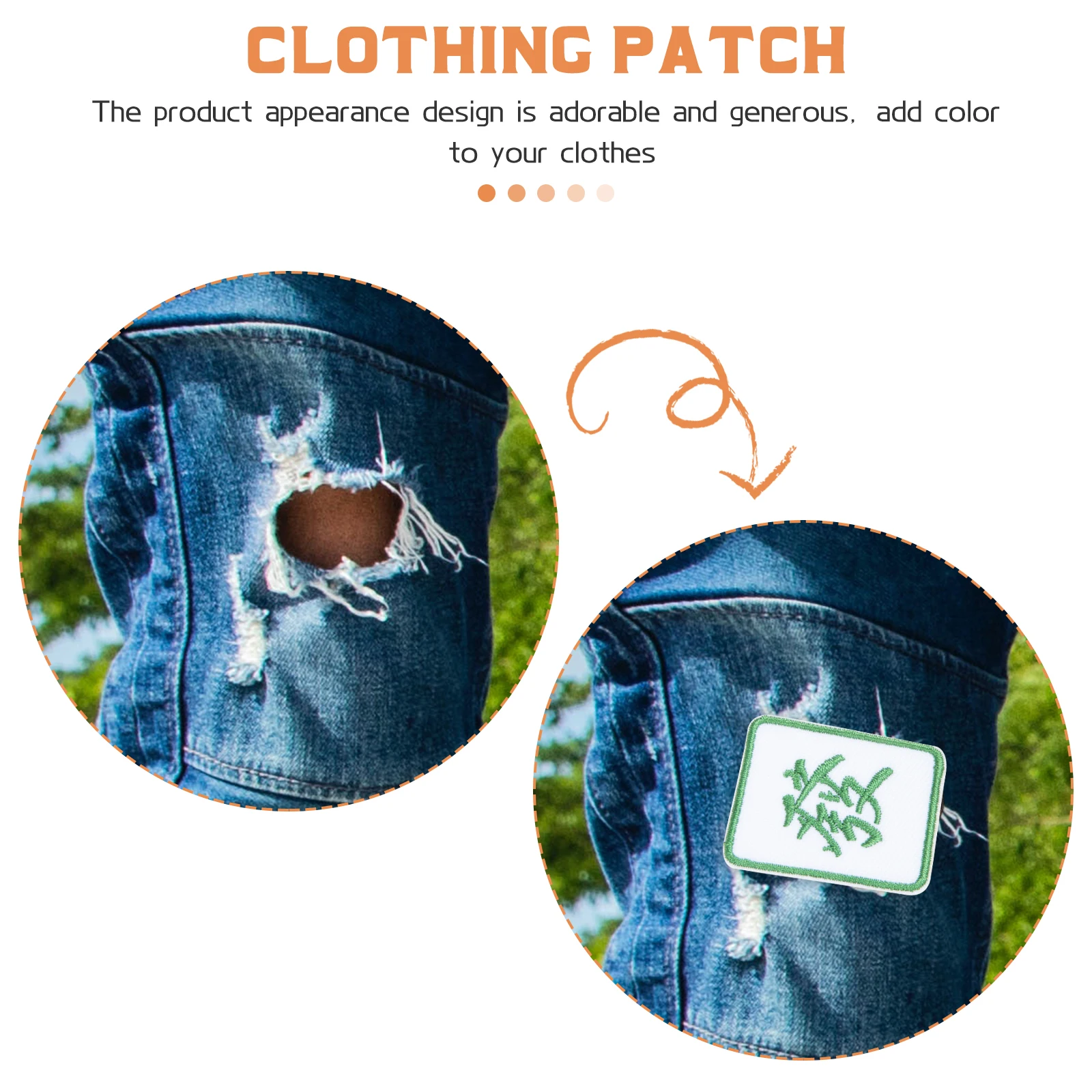 

10Pcs Embroidery Patches Premium Cloth Iron on Letters Patch for Clothes Repairing DIY Craft Decorative Hat Patches Sewing