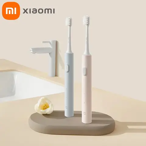 XIAOMI-Brosse à dents électrique sonique, blanchiment des dents, brosses à dents intelligentes vibrantes à ultrasons, IPX7, Original, ATA JIA T200, étanche